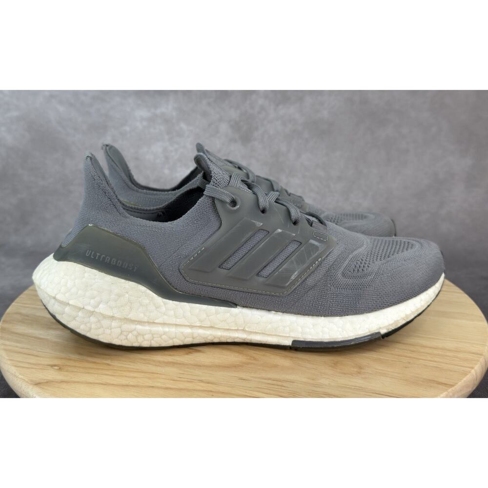 Adidas Ultraboost 22 Gray Mens Size 9 Running Athletic Shoes GX5460